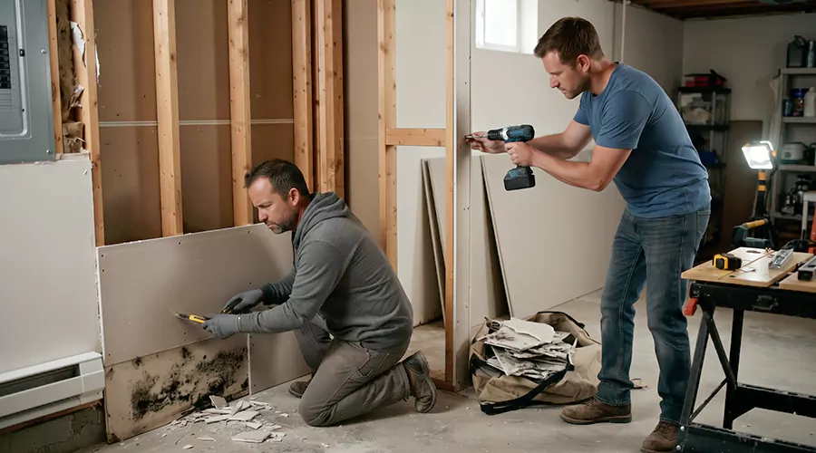 When Should Mold-Damaged Drywall Be Replaced?