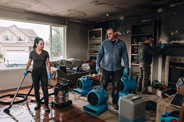 Smoke and Water Damage Restoration Spanish Fork