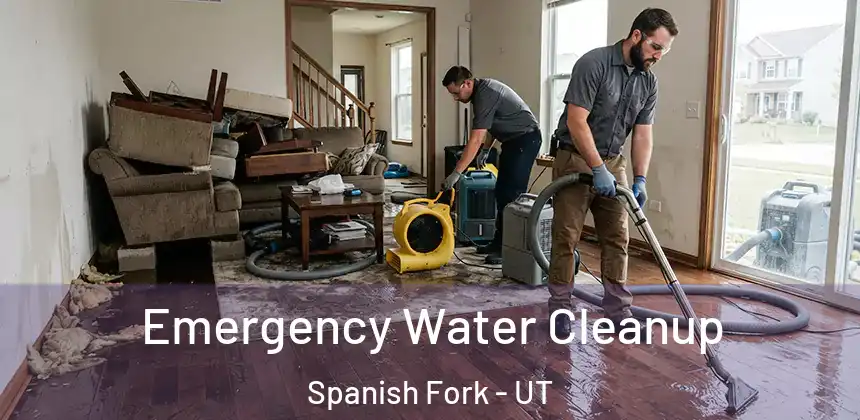 Emergency Water Cleanup Spanish Fork - UT