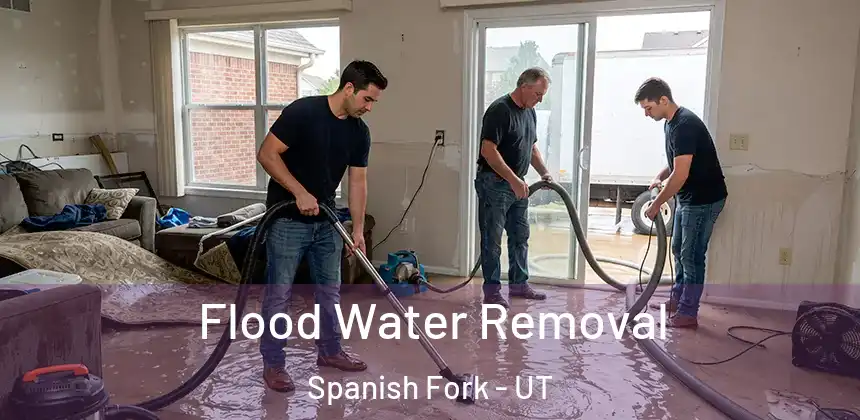 Flood Water Removal Spanish Fork - UT