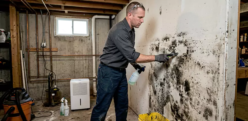 Black Mold Removal From Walls in Spanish Fork