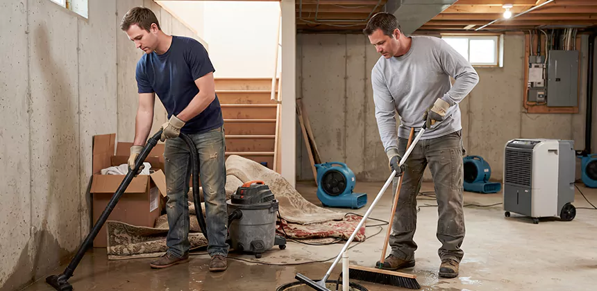 Basement Flood Water Removal in Spanish Fork