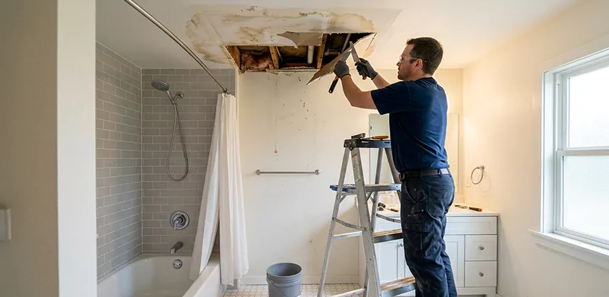 Bathroom Leak Ceiling Repair in Spanish Fork