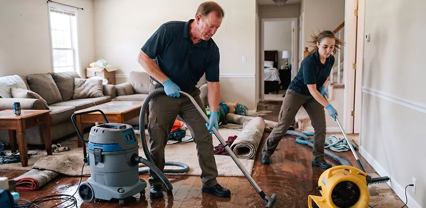 Hidden Leak Clean Up in Spanish Fork