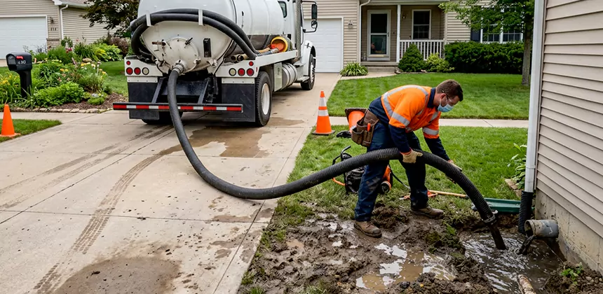Sewage Water Removal in Spanish Fork