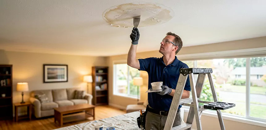 Ceiling Water Stain Repair in Spanish Fork